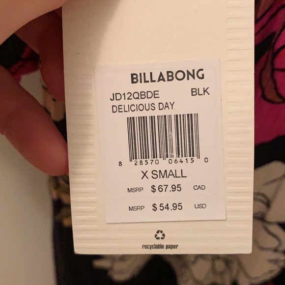 🌟BNWT Billabong Mini Dress XS🌟 - Picture 6 of 6